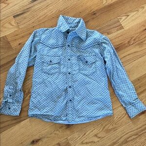 Western snap boys shirt